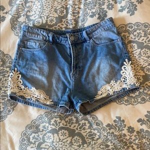 BDG high rise Erin shorts